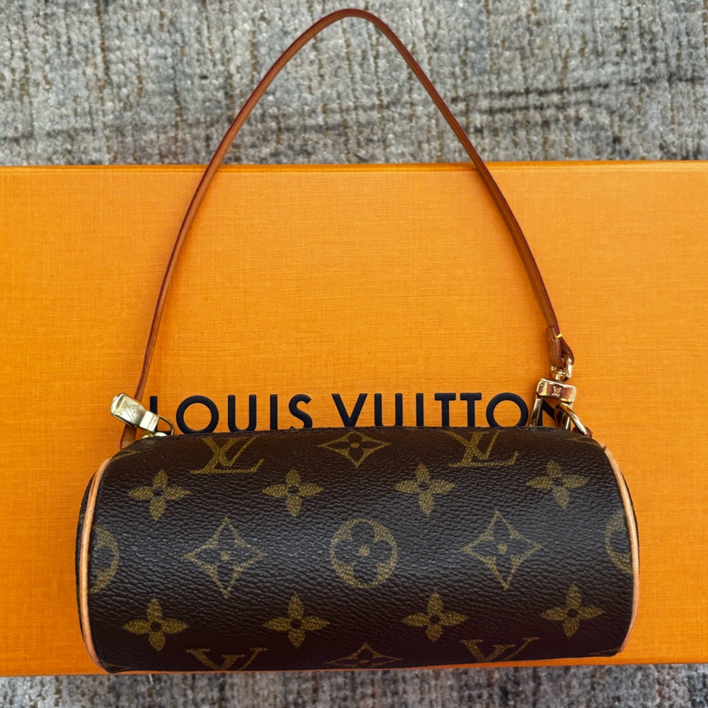 Louis Vuitton Monogram Papillon Mini Pochette Bag